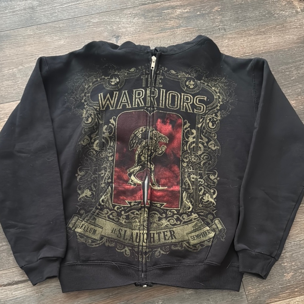 Vintage The Warriors zip up hoodie